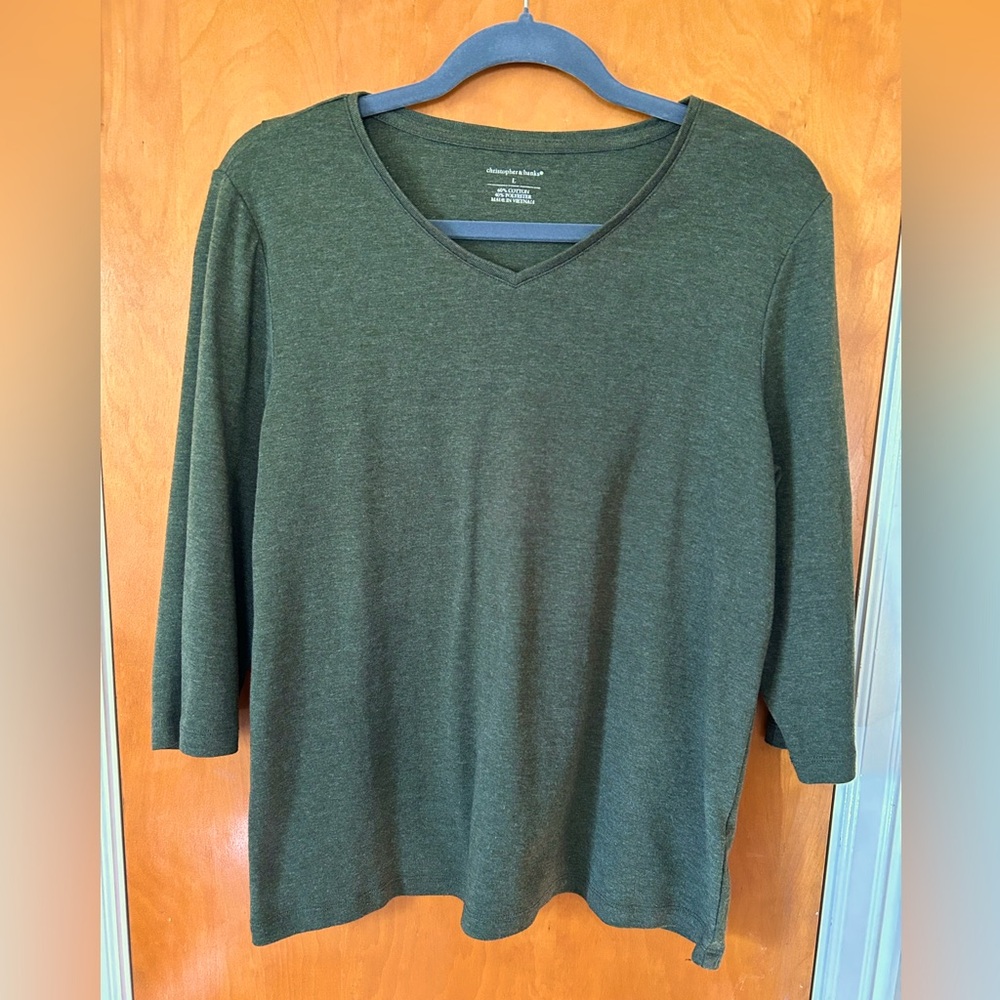 Christopher & Banks V-Neck Shirt